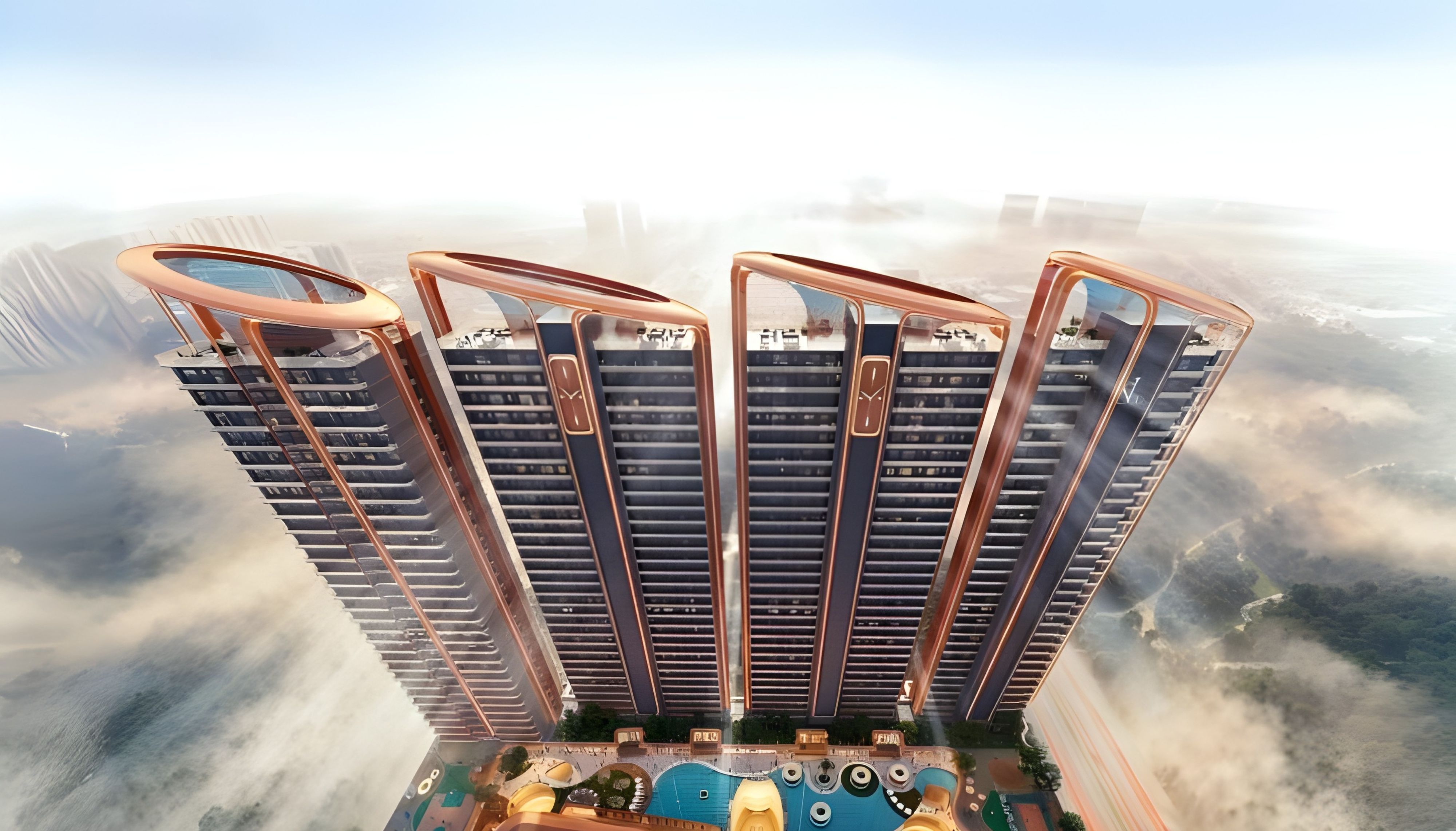 M3M Jacob & Co Residences — tower elevation